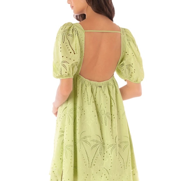 Maaji Palm Embroidery Eileen Short Dress Medium NWT - Picture 8 of 10